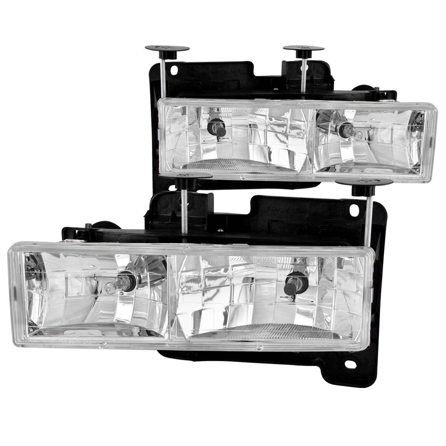 ANZO USA ANZO USA Crystal Headlight Set 111004