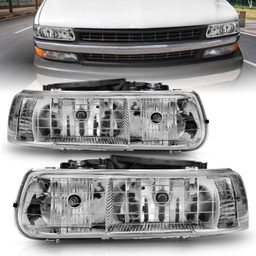 ANZO USA Crystal Headlight Set 111011, view 3