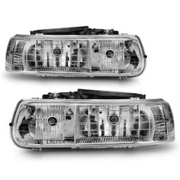 ANZO USA Crystal Headlight Set 111011, view 4