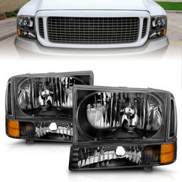 ANZO USA Crystal Headlight Set 111080, view 3