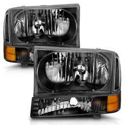 ANZO USA Crystal Headlight Set 111080, view 4
