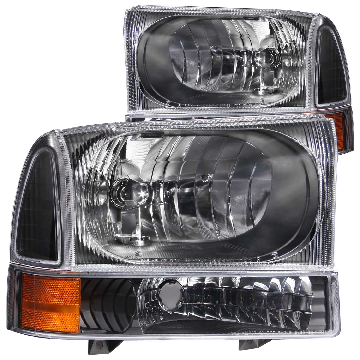 ANZO USA ANZO USA Crystal Headlight Set 111080