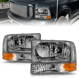 ANZO USA Crystal Headlight Set 111081, view 3