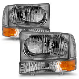ANZO USA Crystal Headlight Set 111081, view 4