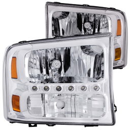 ANZO USA Crystal Headlight Set 111088