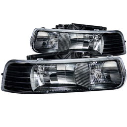 ANZO USA Crystal Headlight Set 111155