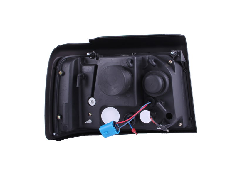 Projector Headlight Set with Halo for Ford Bronco & F-Series, ANZO USA 111184