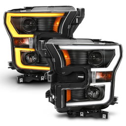 Projector Headlight Set for Ford F-150 (2015-2017), view 6, ANZO USA 111357
