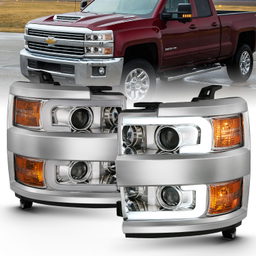 ANZO USA Projector Headlight Set 111360, view 2