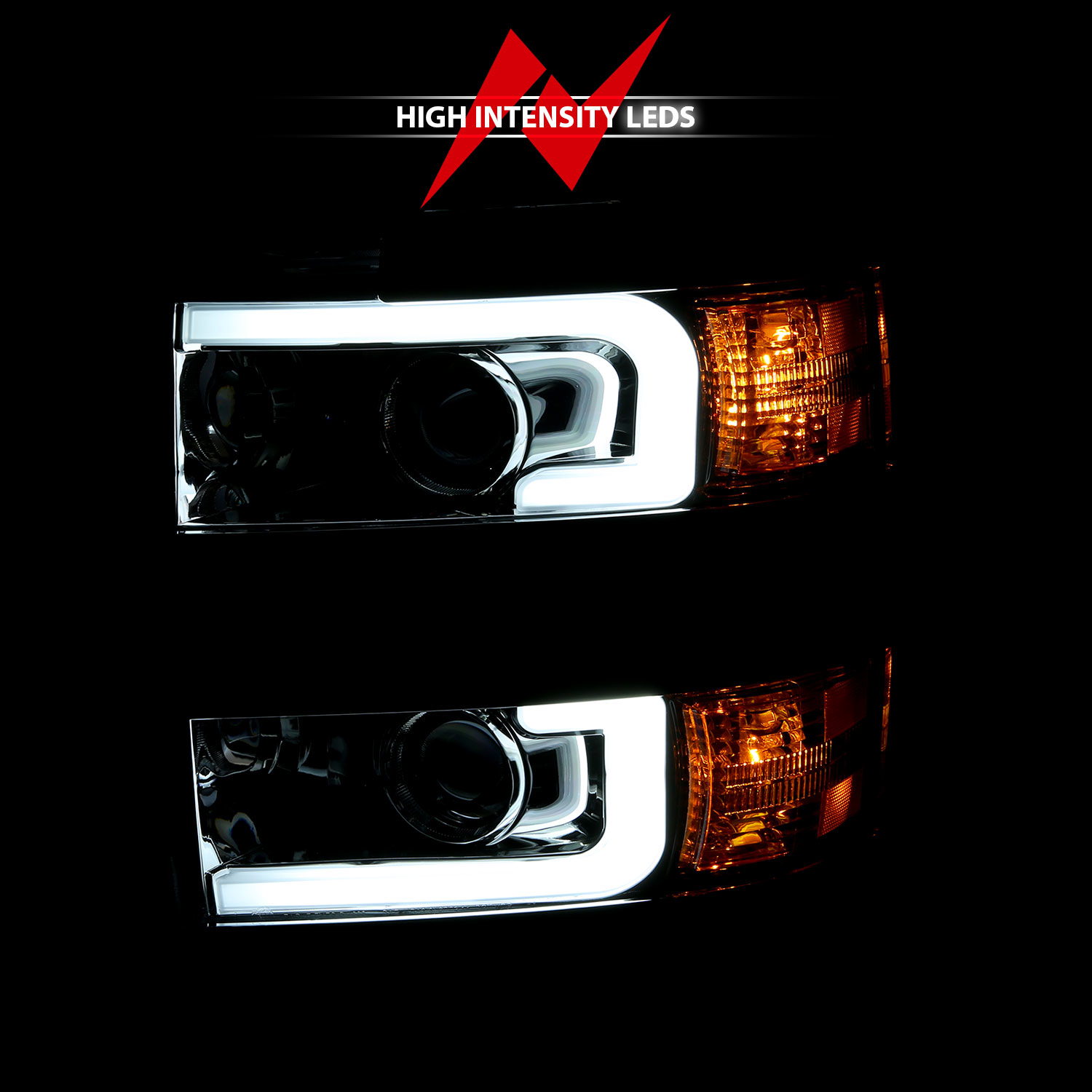 ANZO USA Projector Headlight Set 111360