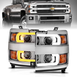 ANZO USA Projector Headlight Set 111366, view 3