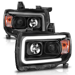 Projector Headlight Set for GMC Canyon (2015-2022), view 5, ANZO USA 111381