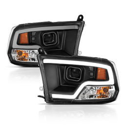 Projector Headlights for Dodge Ram & Ram 1500 (2009-2023), view 3, ANZO USA 111404