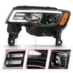 Projector Headlights for Jeep Grand Cherokee (2017-2022), view 3, ANZO USA 111418