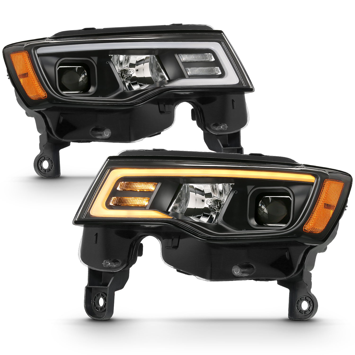 ANZO USA Projector Headlights for Jeep Grand Cherokee