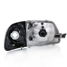 Crystal Headlights for Ford F-150 (1997-2003), view 2, ANZO USA 111438