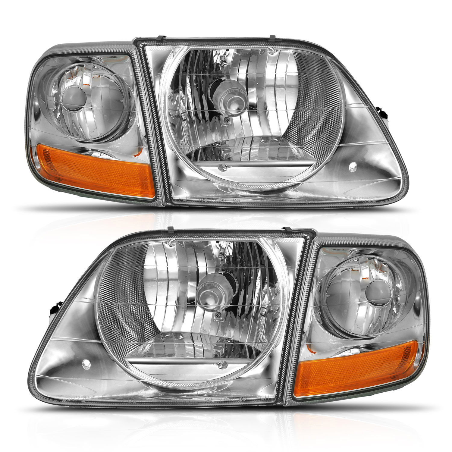 ANZO USA Crystal Headlights for Ford F-150
