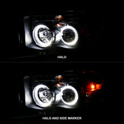 Projector Headlight for Dodge Ram (2002-2005), view 2, ANZO USA 111490