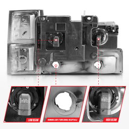 ANZO USA Crystal Headlight 111506, view 5