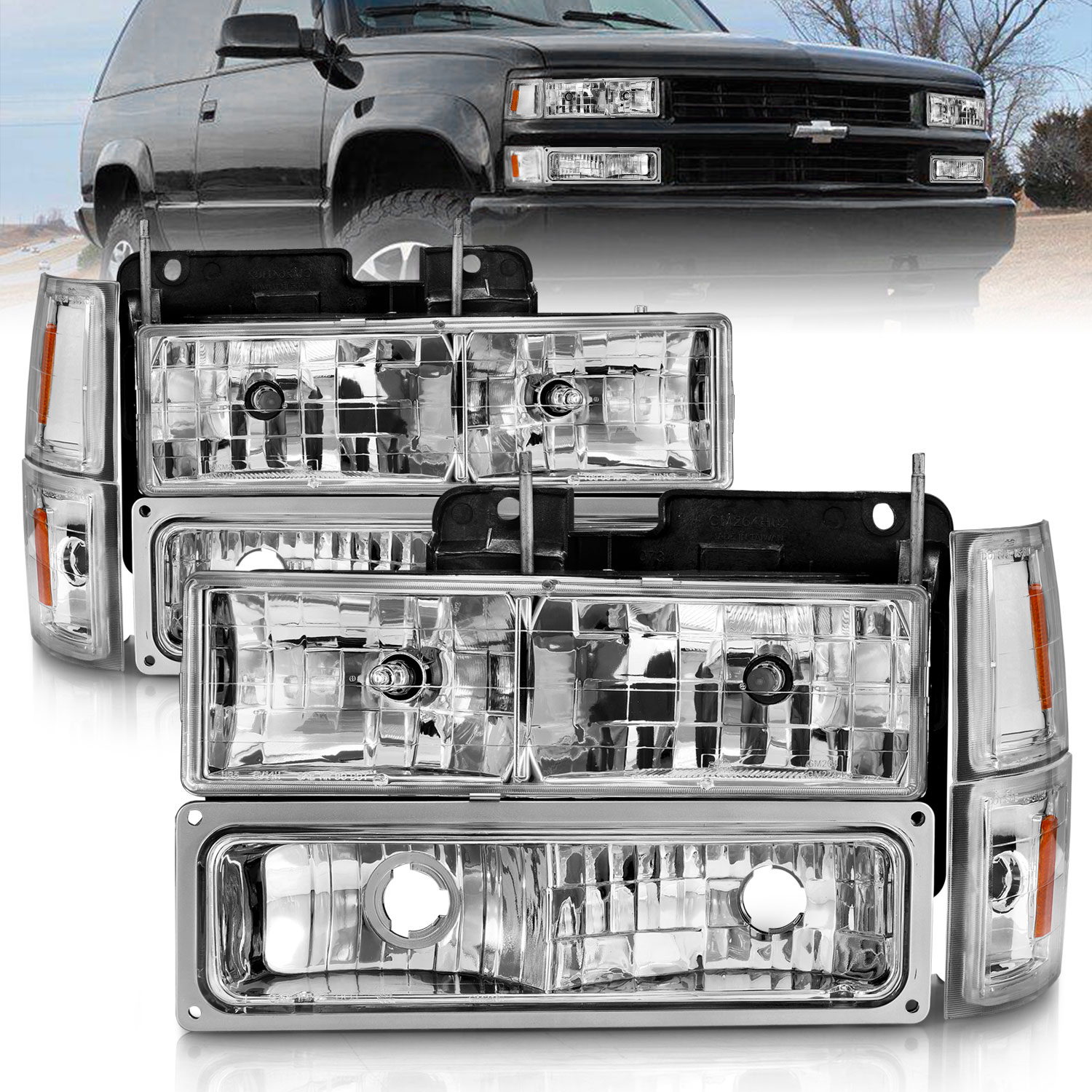ANZO USA ANZO USA Crystal Headlight 111506