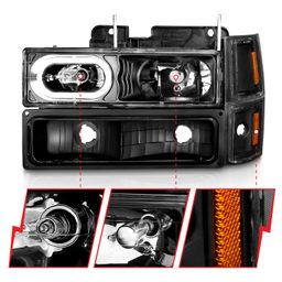 ANZO USA Crystal Headlight 111507, view 3