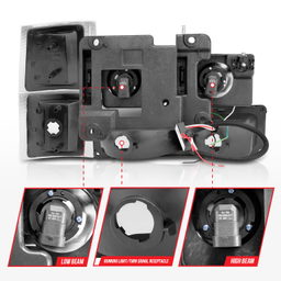ANZO USA Crystal Headlight 111507, view 5