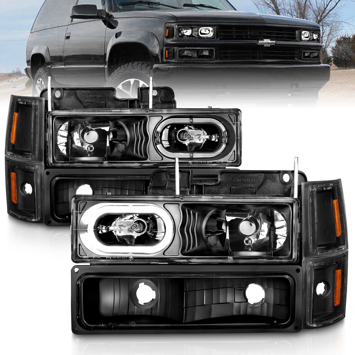 ANZO USA ANZO USA Crystal Headlight 111507