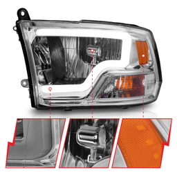 ANZO USA Crystal Headlight 111516, view 2