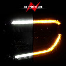 LED Crystal Headlight for Toyota Tundra (2014-2017), view 6, ANZO USA 111531