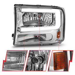 ANZO USA Crystal Headlight 111550, view 3
