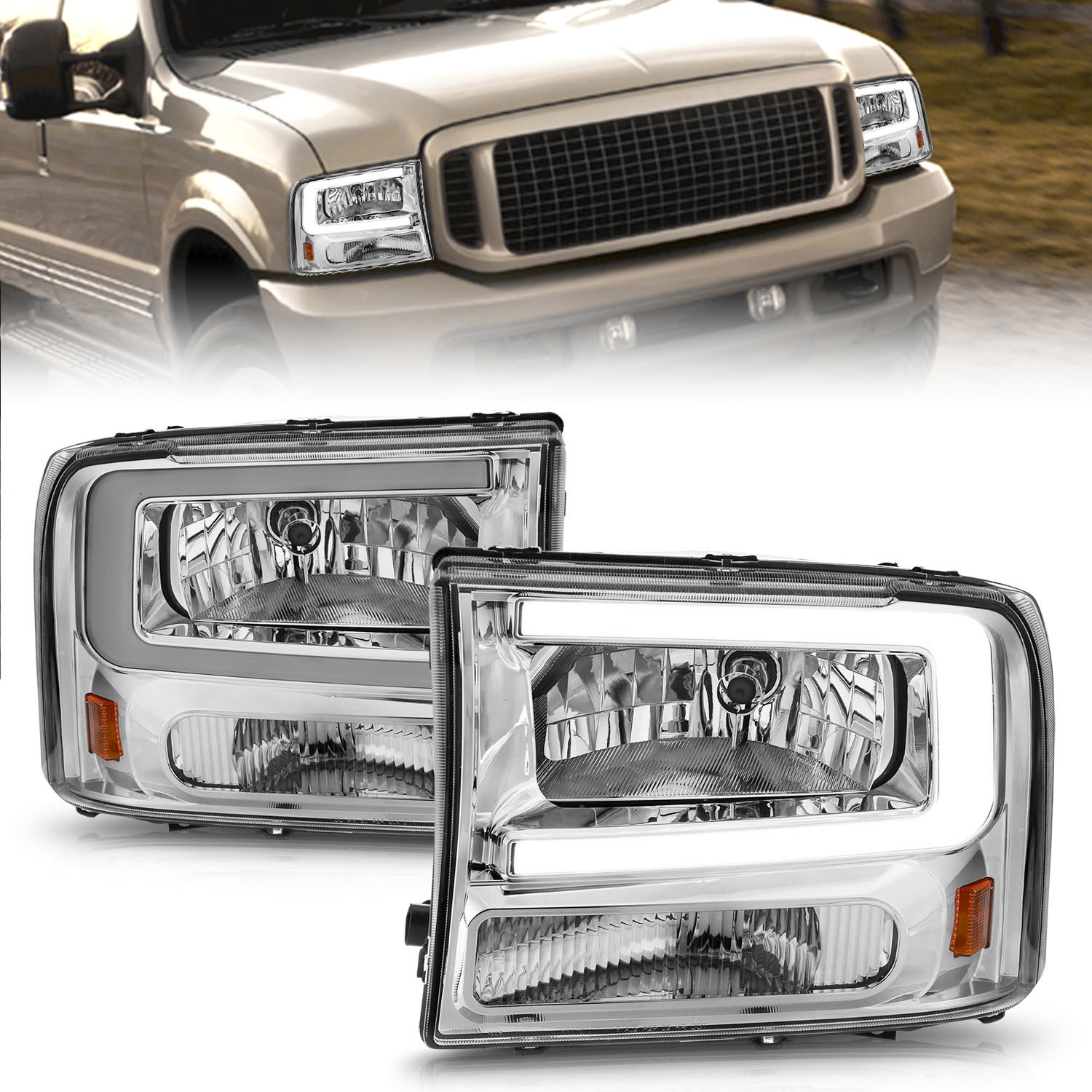 ANZO USA ANZO USA Crystal Headlight 111550