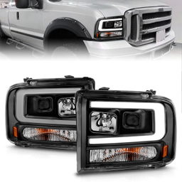 Projector Headlight for Ford Super Duty & Excursion (2005-2007), ANZO USA 111551