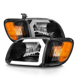 Crystal Headlight for Toyota Tundra (2000-2004), view 6, ANZO USA 111579