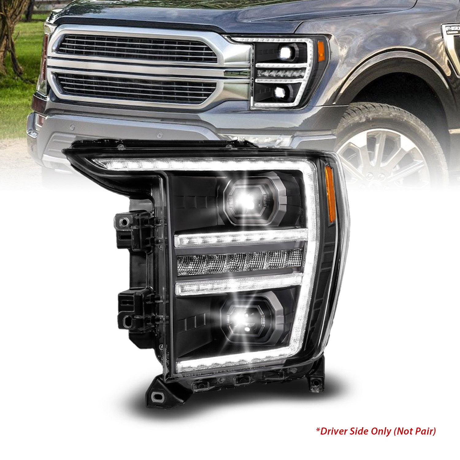 ANZO USA ANZO USA LED Projector Headlights 111594-L