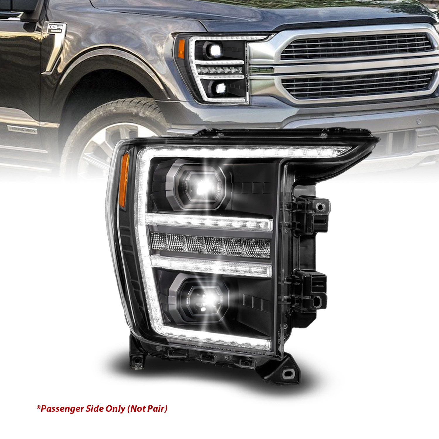 ANZO USA ANZO USA LED Projector Headlights 111594-R