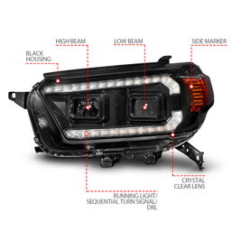 ANZO USA Projector Headlight 111602, view 4