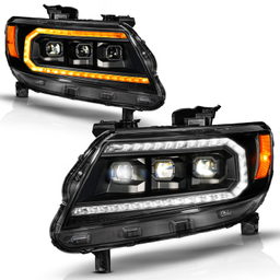 LED Projector Headlight for Chevrolet Colorado (2015-2022), view 2, ANZO USA 111634