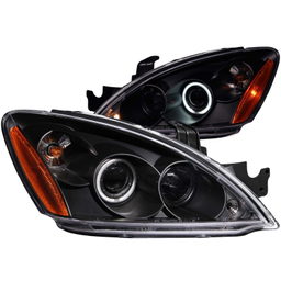 Projector Headlight Set with Halo for Mitsubishi Lancer, ANZO USA 121102