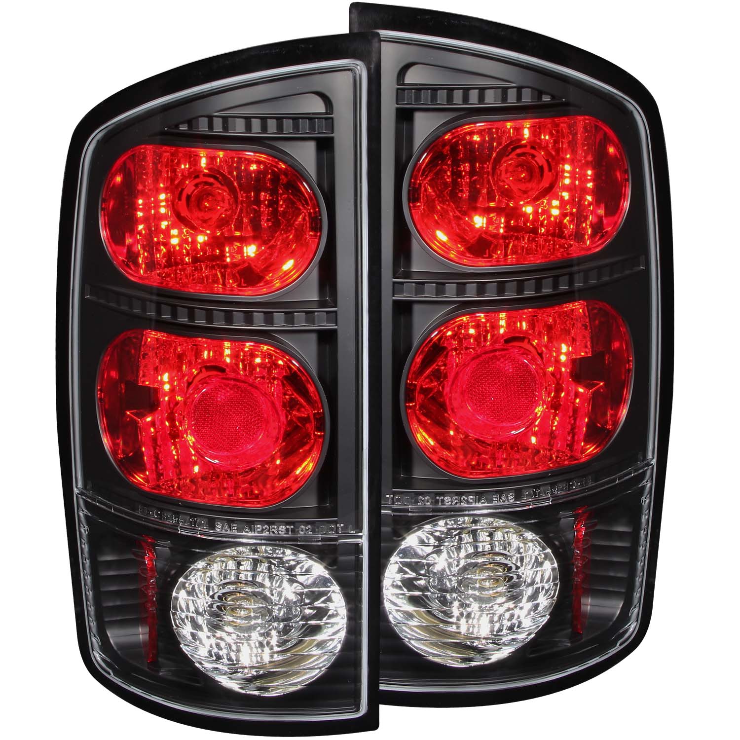 ANZO USA Tail Light Assembly for Dodge Ram