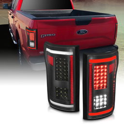 LED Tail Lights for Ford F-150 (2015-2017), view 2, ANZO USA 311285