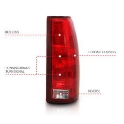 ANZO USA Tail Light Assembly 311300, view 4