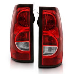 Tail Light Assembly for Chevrolet Silverado (2003-2007), view 2, ANZO USA 311302