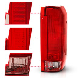Tail Light Assembly for Ford Bronco & F-Series (1992-1997), view 2, ANZO USA 311306
