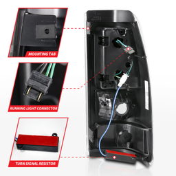 ANZO USA Tail Light Assembly 311333, view 5