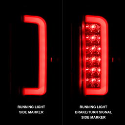 ANZO USA Tail Light Assembly 311350, view 2