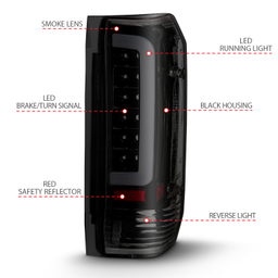 ANZO USA Tail Light Assembly 311351, view 4