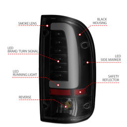 ANZO USA Tail Light Assembly 311354, view 4