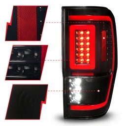 ANZO USA Tail Light Assembly 311447, view 3