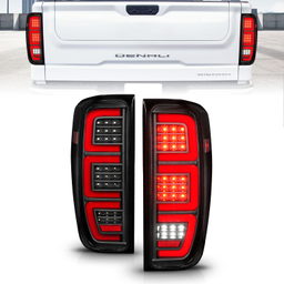 Tail Light Assembly for GMC Sierra (2019-2023), view 2, ANZO USA 311459