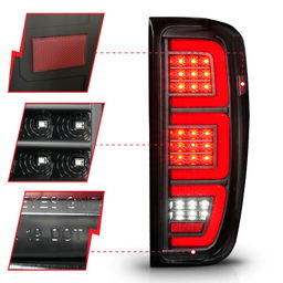 Tail Light Assembly for GMC Sierra (2019-2023), view 4, ANZO USA 311459